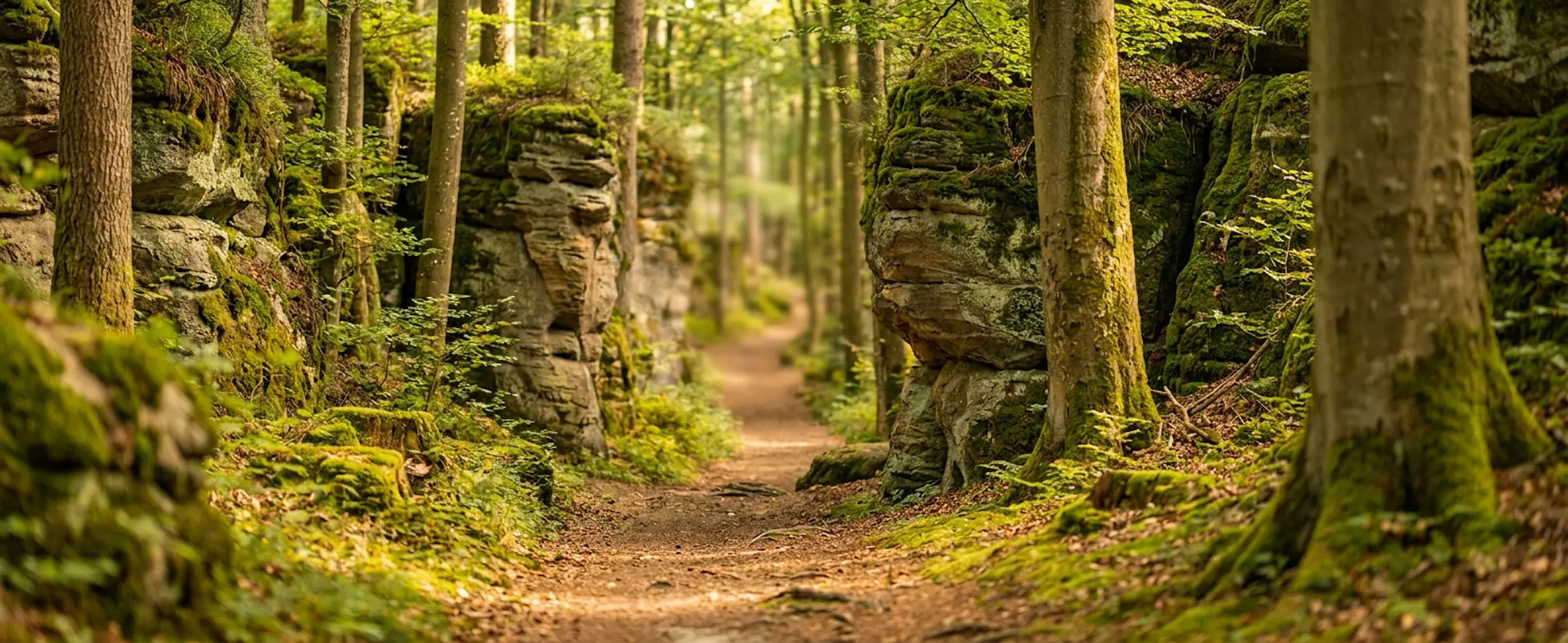 Wandern-Hero-Outdooragenten Wandern auf verschiedenen Pfaden in Oberfranken